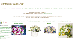 Desktop Screenshot of bcn-flowers.com